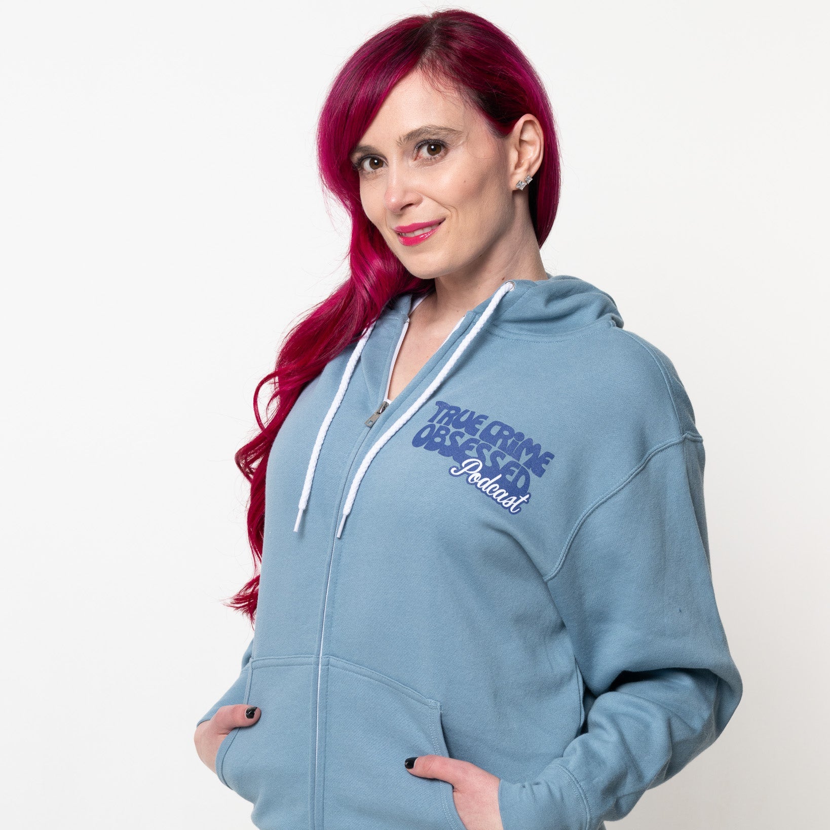 TCO Pups Blue Zip Hoodie