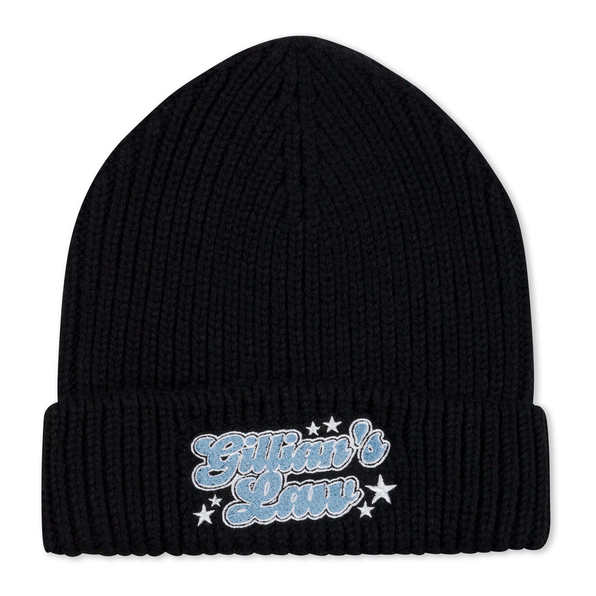 Gillian's Law Black Beanie