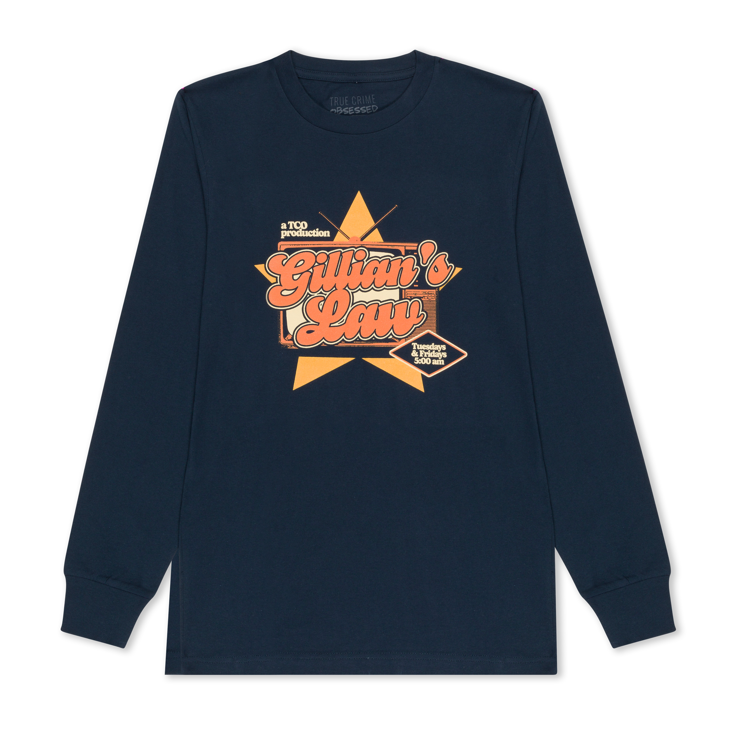 Gillian's Law TV Navy Long Sleeve