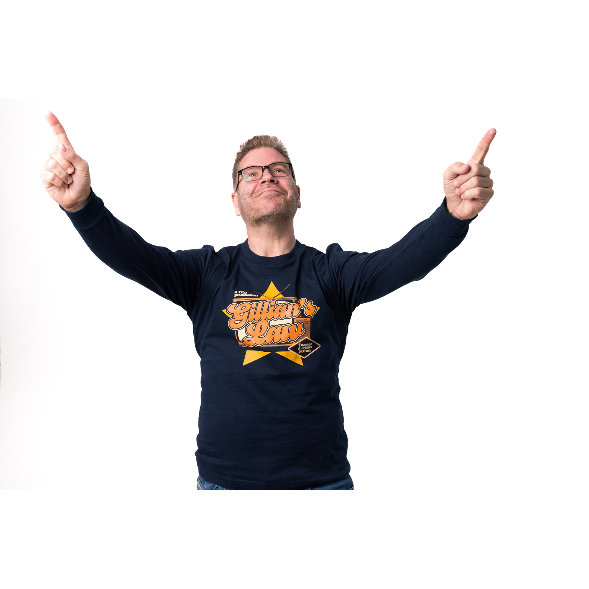 Gillian's Law TV Navy Long Sleeve