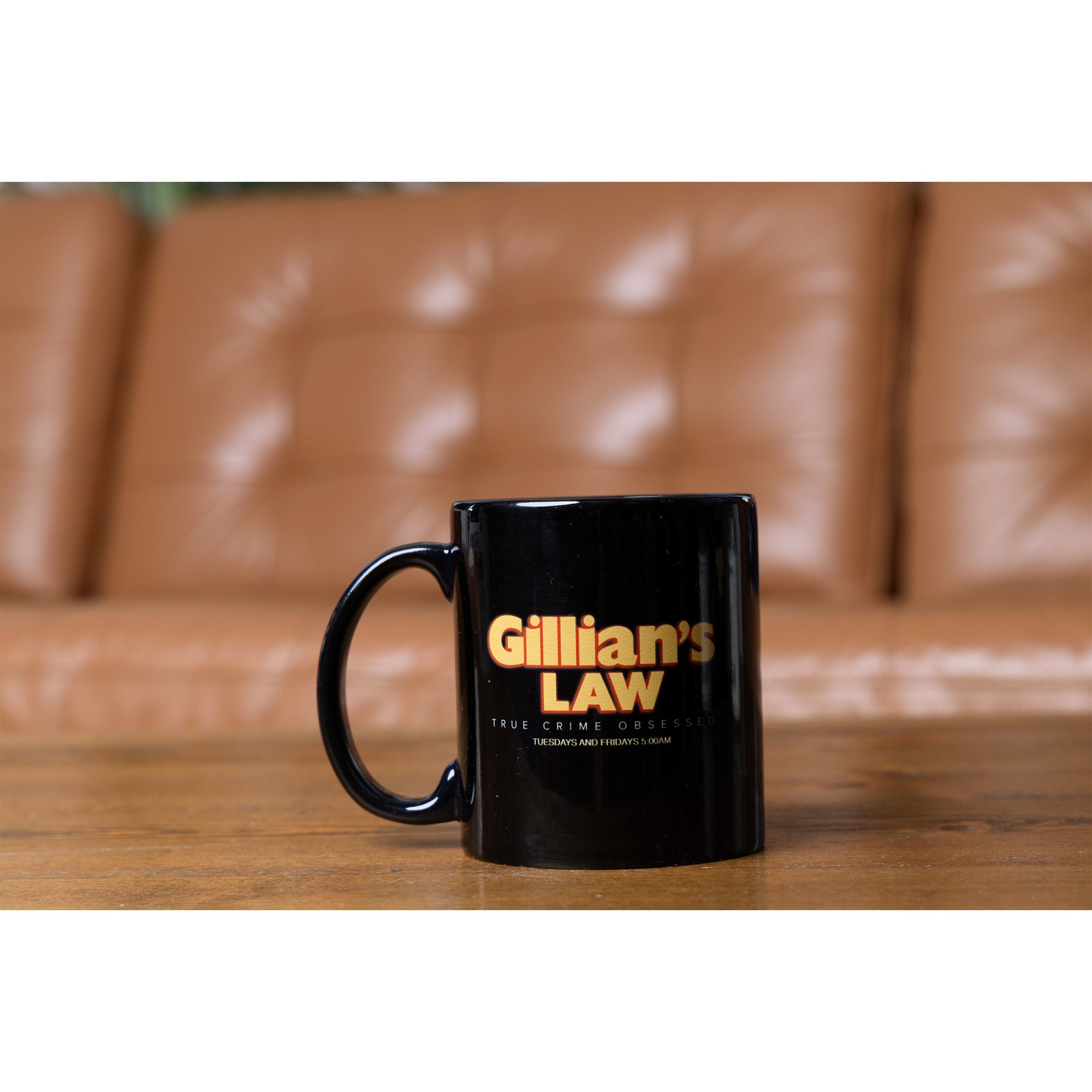 Gillian's Law Black Mug