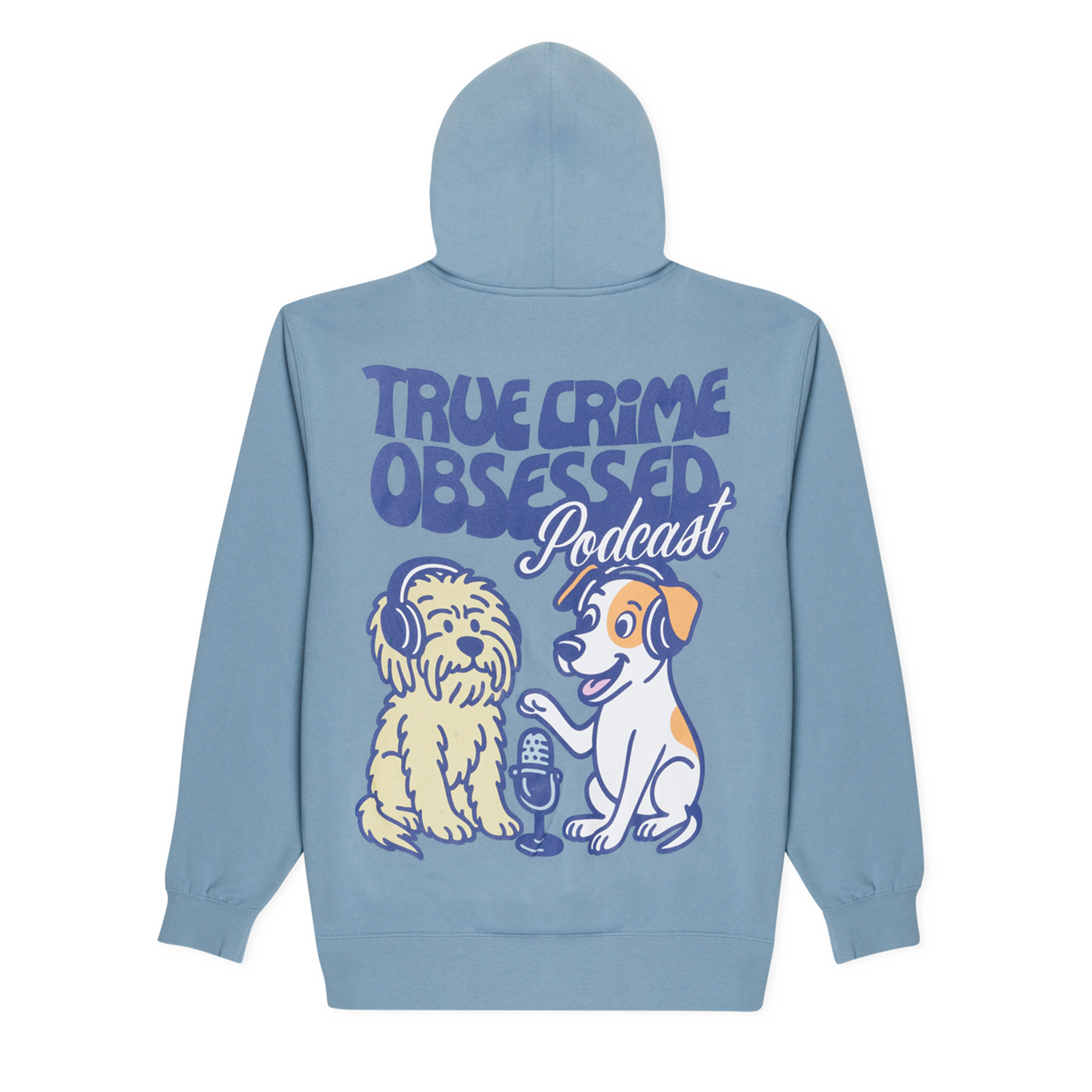 TCO Pups Blue Zip Hoodie