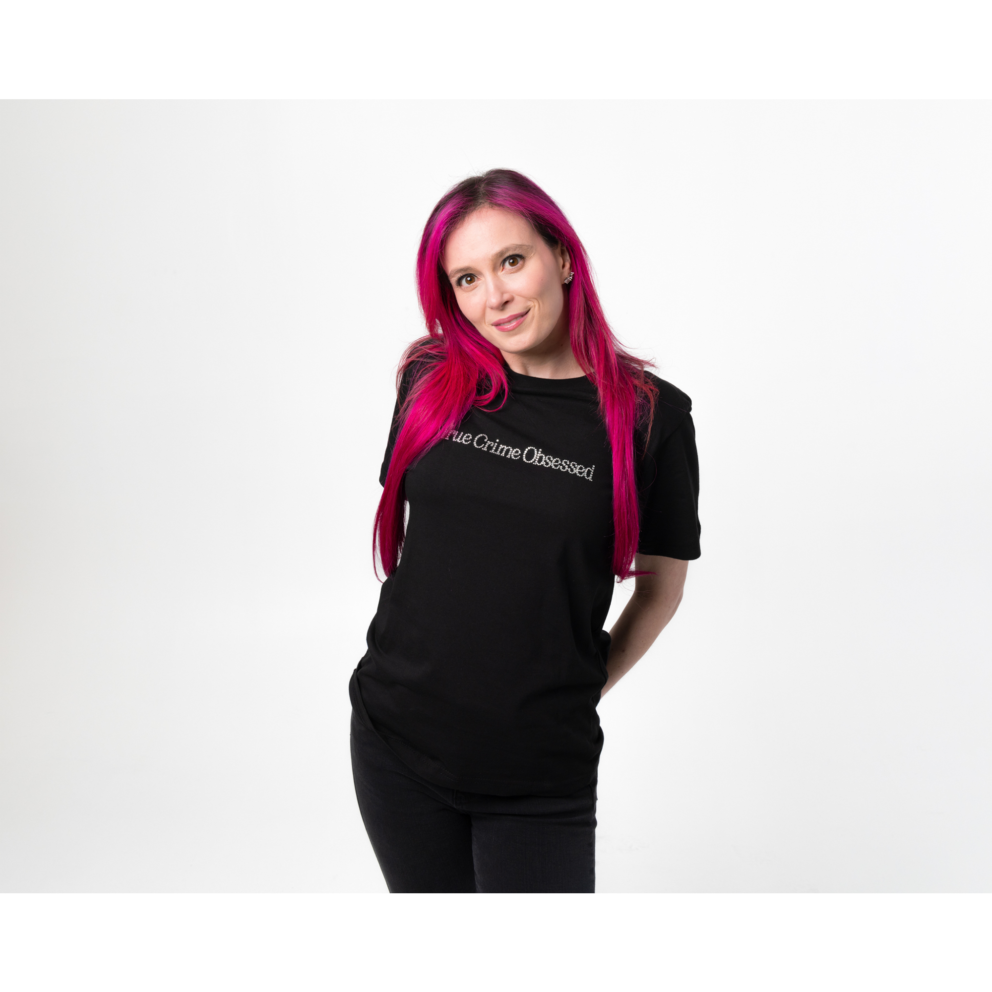 TCO Rhinestone Black Tee