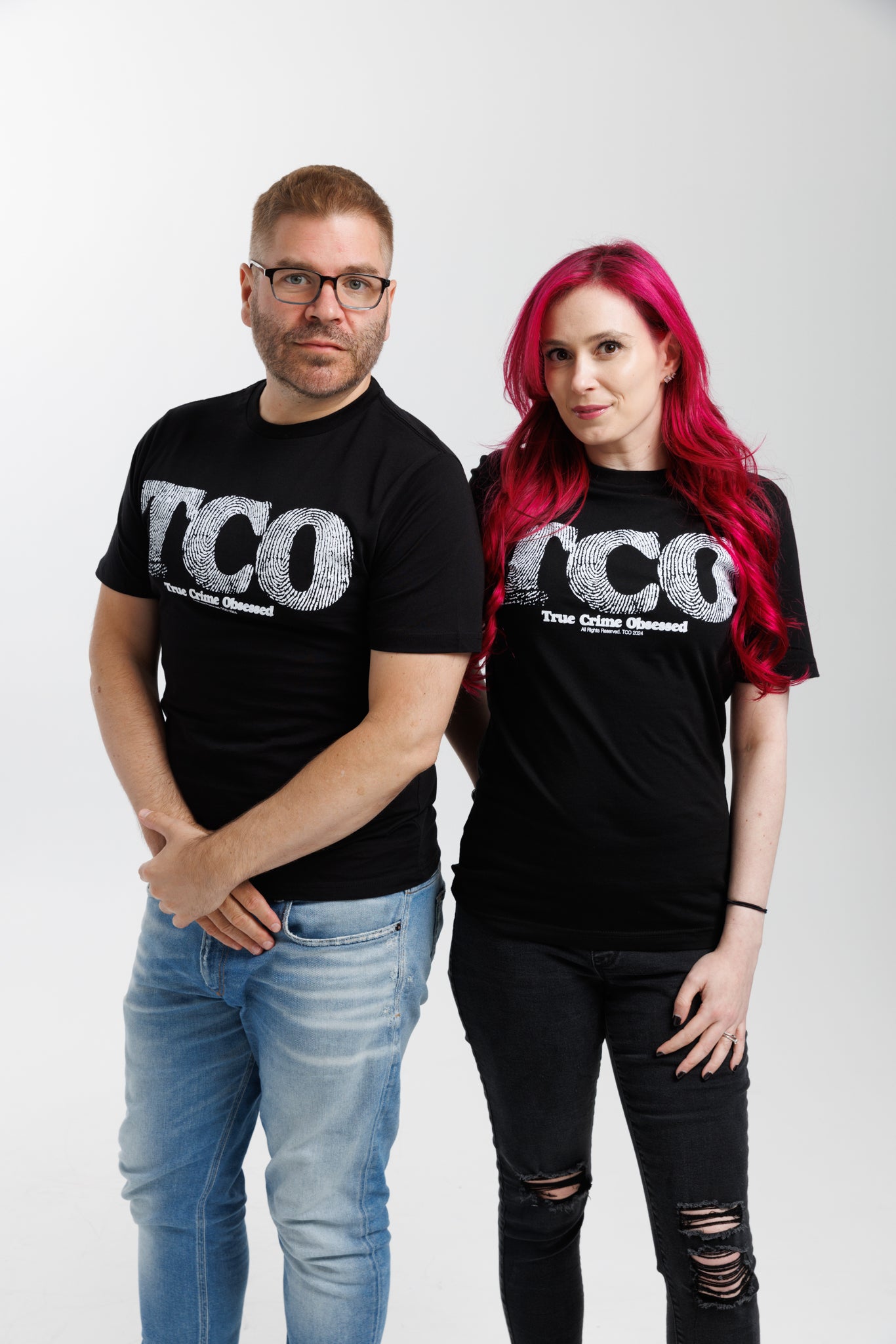 Fingerprint Black Tee